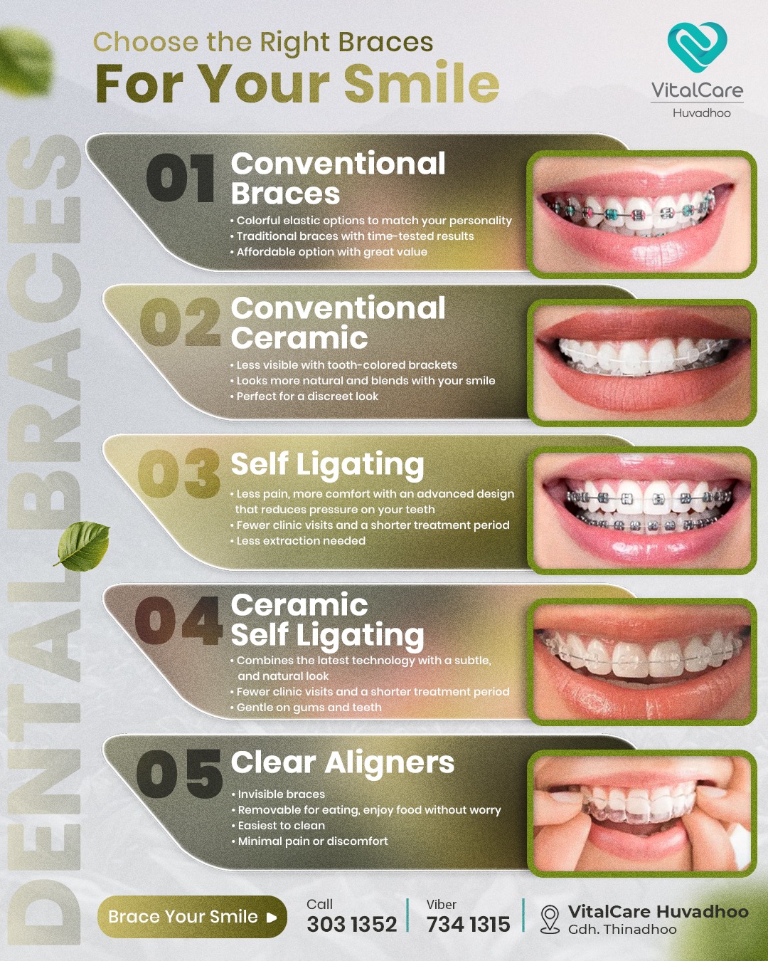VitalCare guide to choosing braces