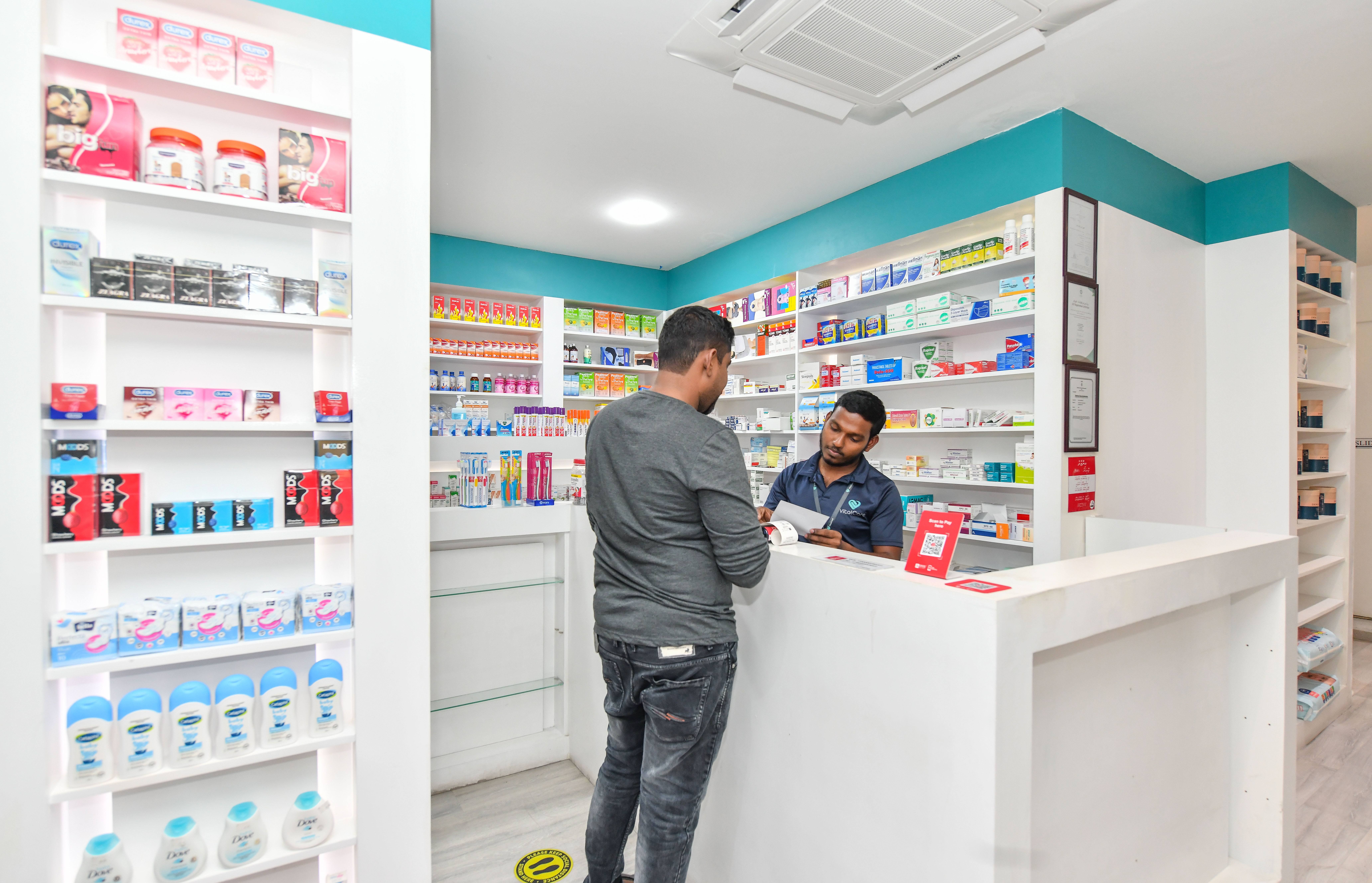 VitalCare pharmacy interior