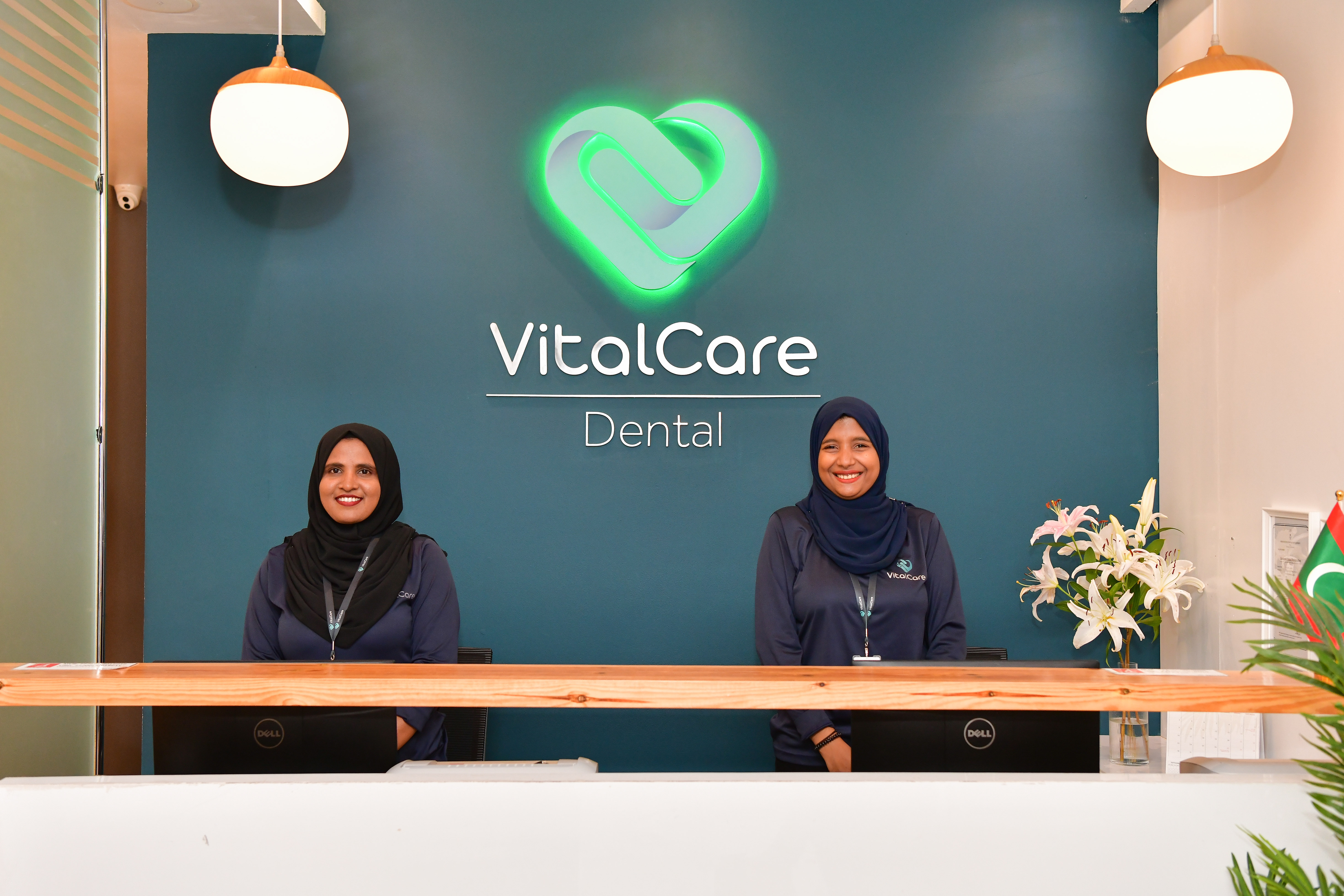VitalCare Dental reception team
