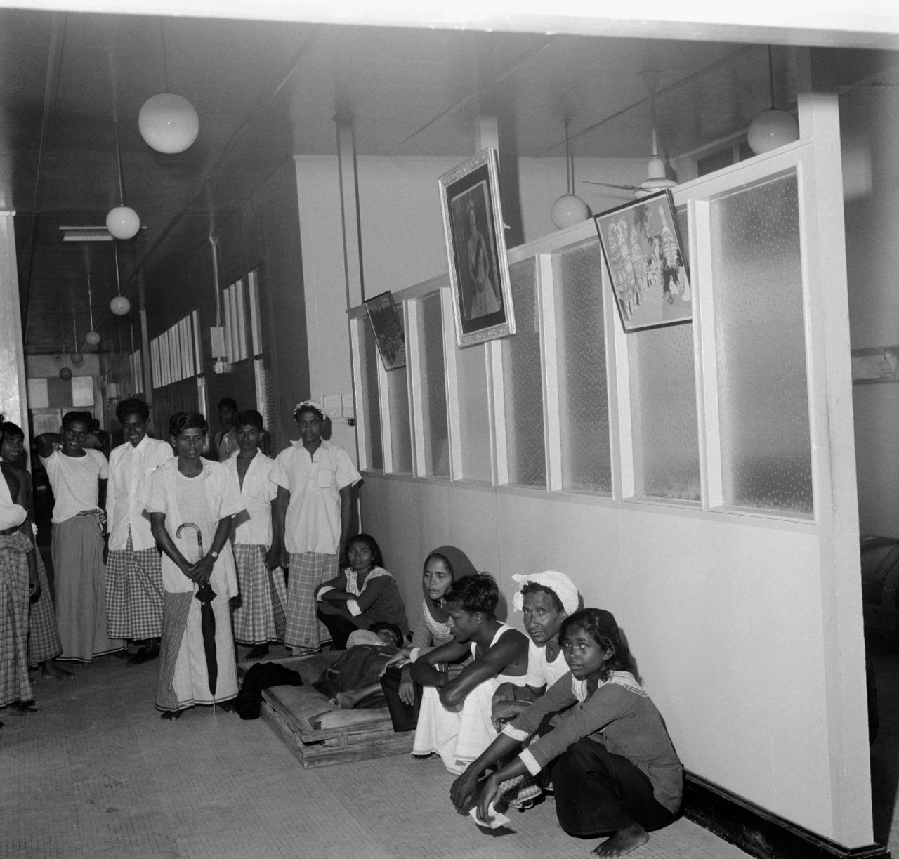 A historic healthcare scene in the Maldives