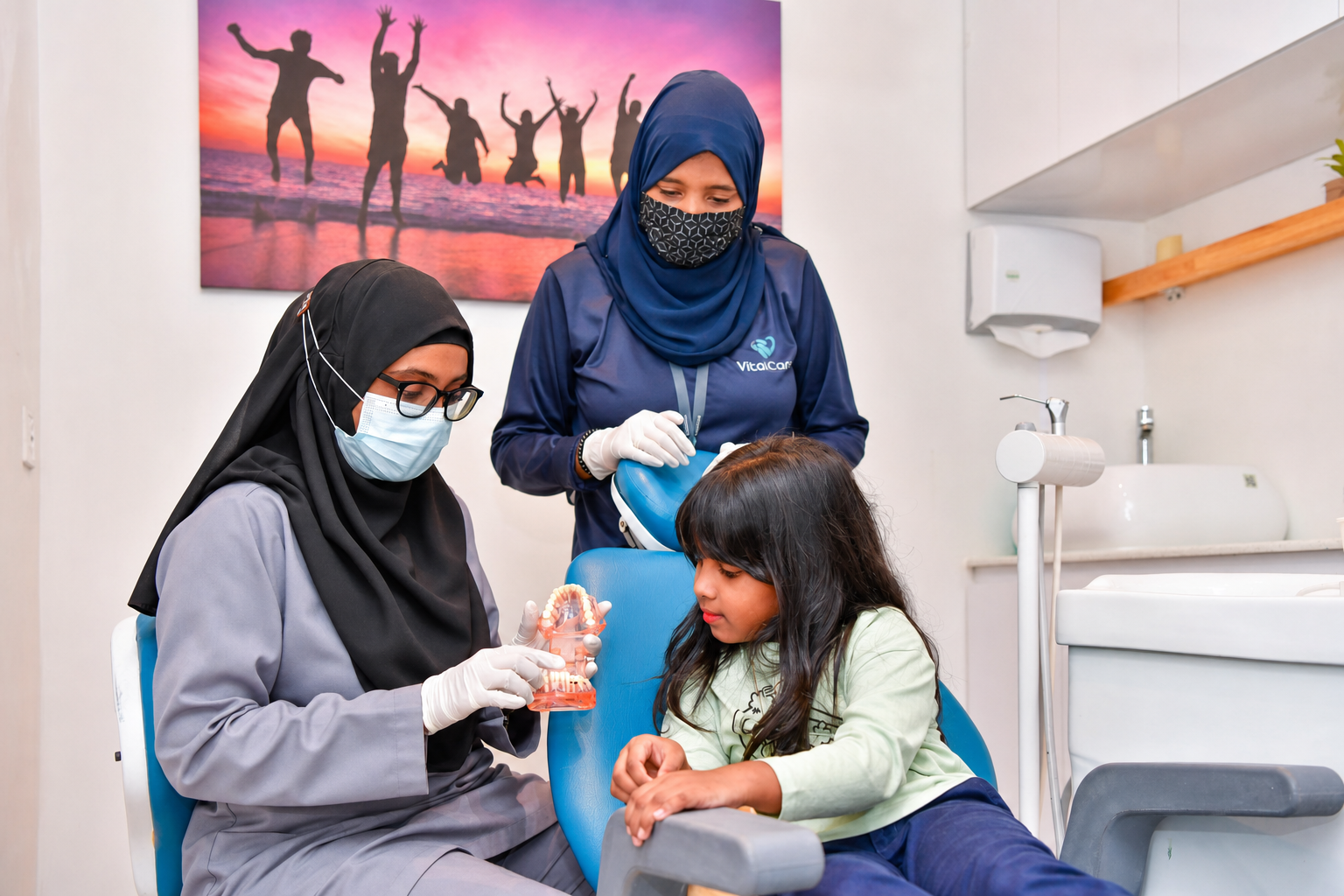 VitalCare healthcare team and patient care