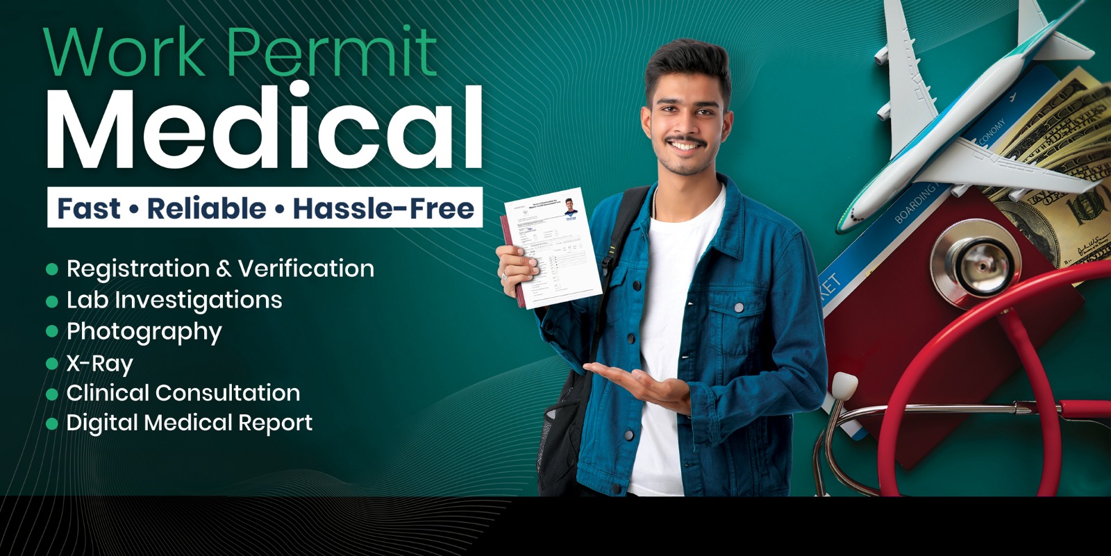 Work permit medical service at VitalCare